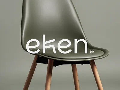 EKEN Brand Identity brand brand design brand identity branding design furniture graphic design logo logo design logo type minimalist presentation sage visual identity
