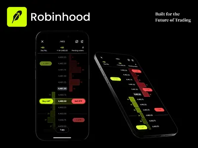 Fintech | Mobile App Design | Robinhood banking crypto design finance fintech futures invest mobile app trading ui ux