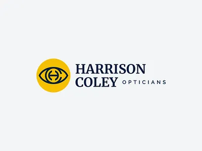 HARRISON COLEY OPTICIANS Redesign logo branding design graphic design minimal