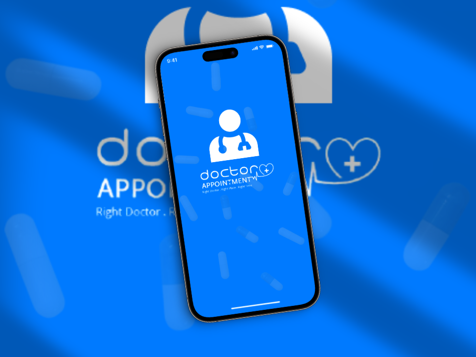 Medical Appointments App Designing app appointment branding doctor graphic design logo ui ux