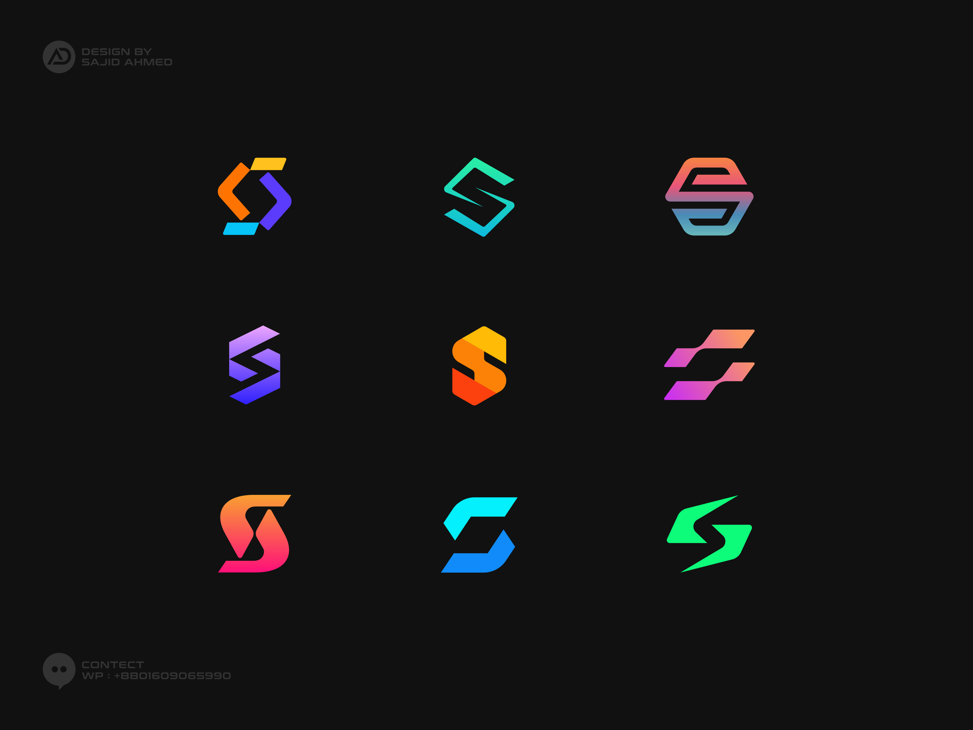 Example of Modern Logo Design Starter Pack