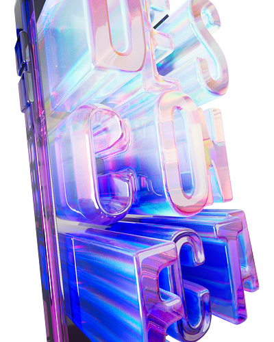 Desconecta 3d 3d lettering 3d type 3d typography cinema 4d design graphic design motion design motion graphics