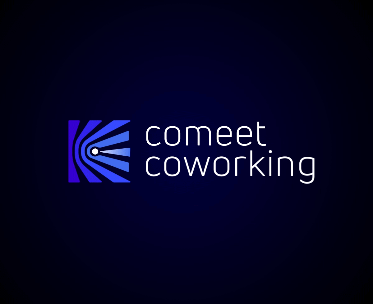 Comeet Coworking 2d after effects animation branding illustration logo motion motion design