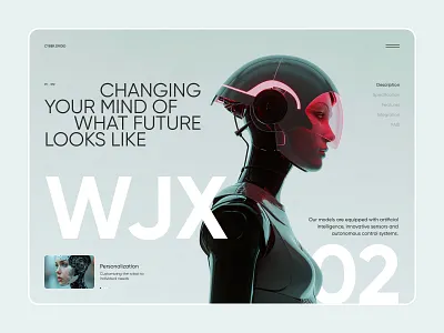 Website Concept. AI ai concept design landing ui ux web webdesign website