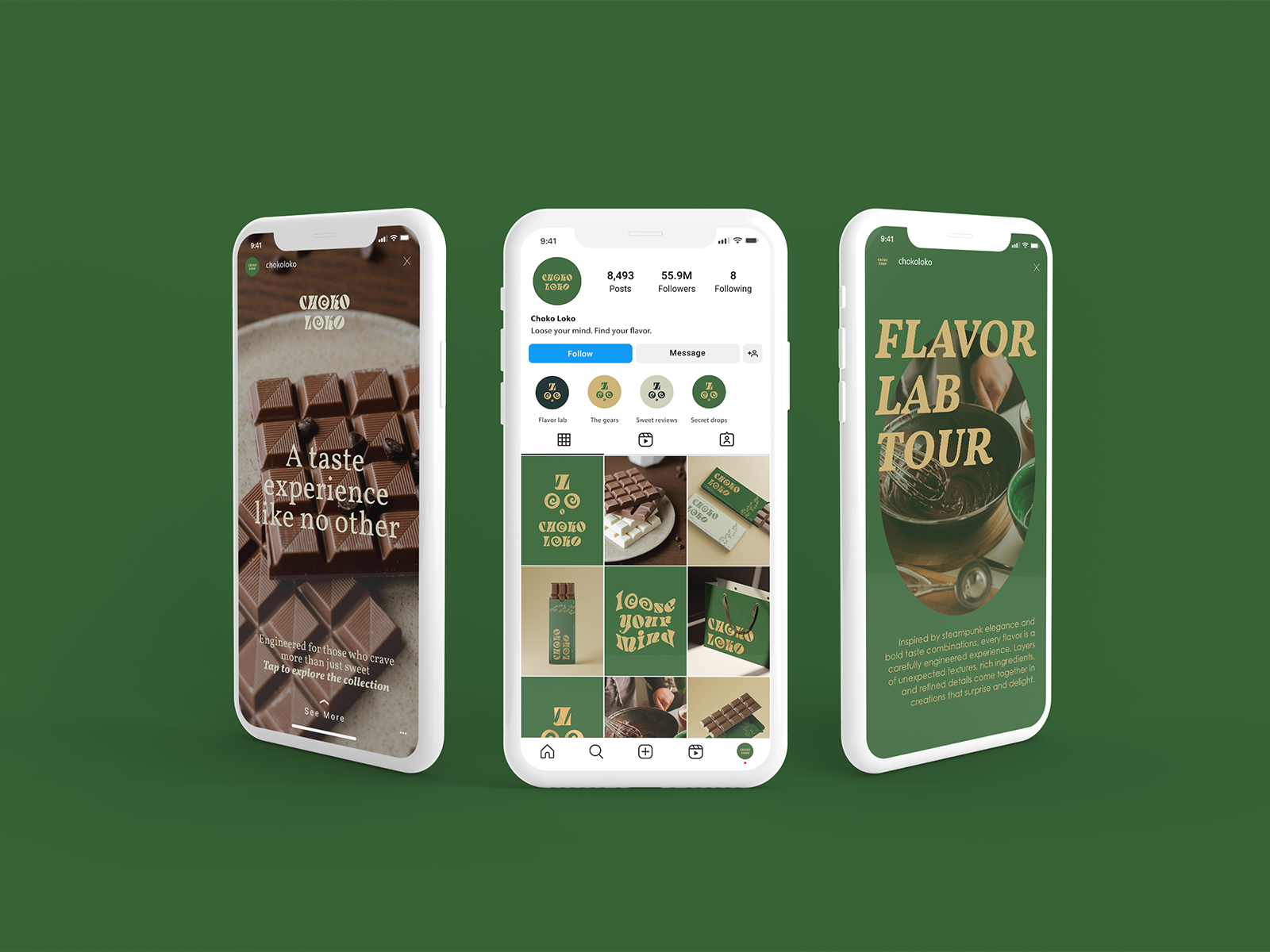 Social Media Design for Choko Loko brand design brand designer brand identity branding branding design chocolate chocolate bar chocolate box instagram feed instagram post instagram profile instagram stories instagram story pascoa social media social media design social media marketing social media post social media strategy