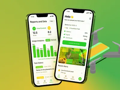 Drone Management for Farmers ❤️‍🔥 agriculture mobile agriculture mobile app app design drone drone management drone mobile app drone mobile app design farmer app farmer mobile app management mobile mobile app design productdesign ui ux
