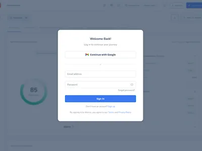 Warmy – Sign-Up Form UI branding ui