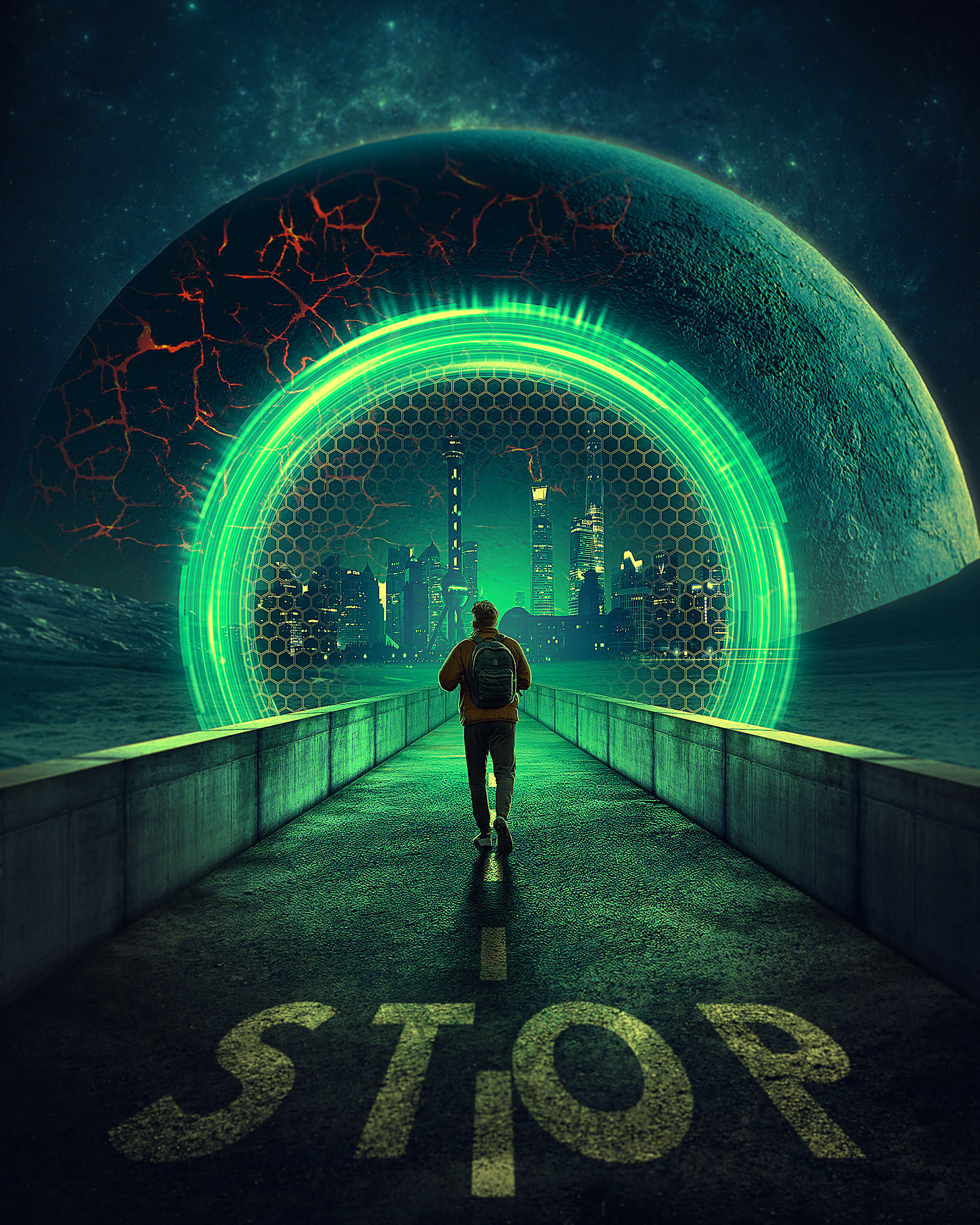 Example of Manipulation Work A Alone Boy