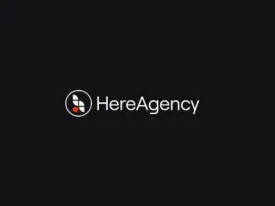 HereAgency Logo Animation. agency animation branding logo