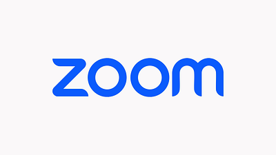 logo animation for "ZOOM" 2d 2d animation 2d motion animation design logo motion motion design motion graphics