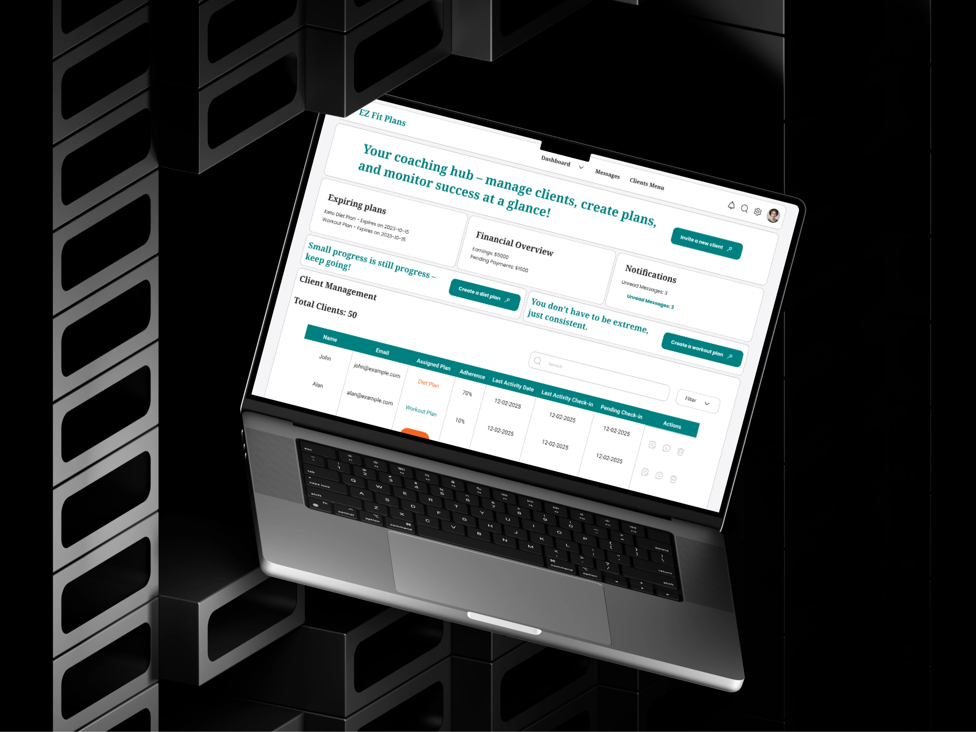 Example of Landing Page & Website Design In Figma
