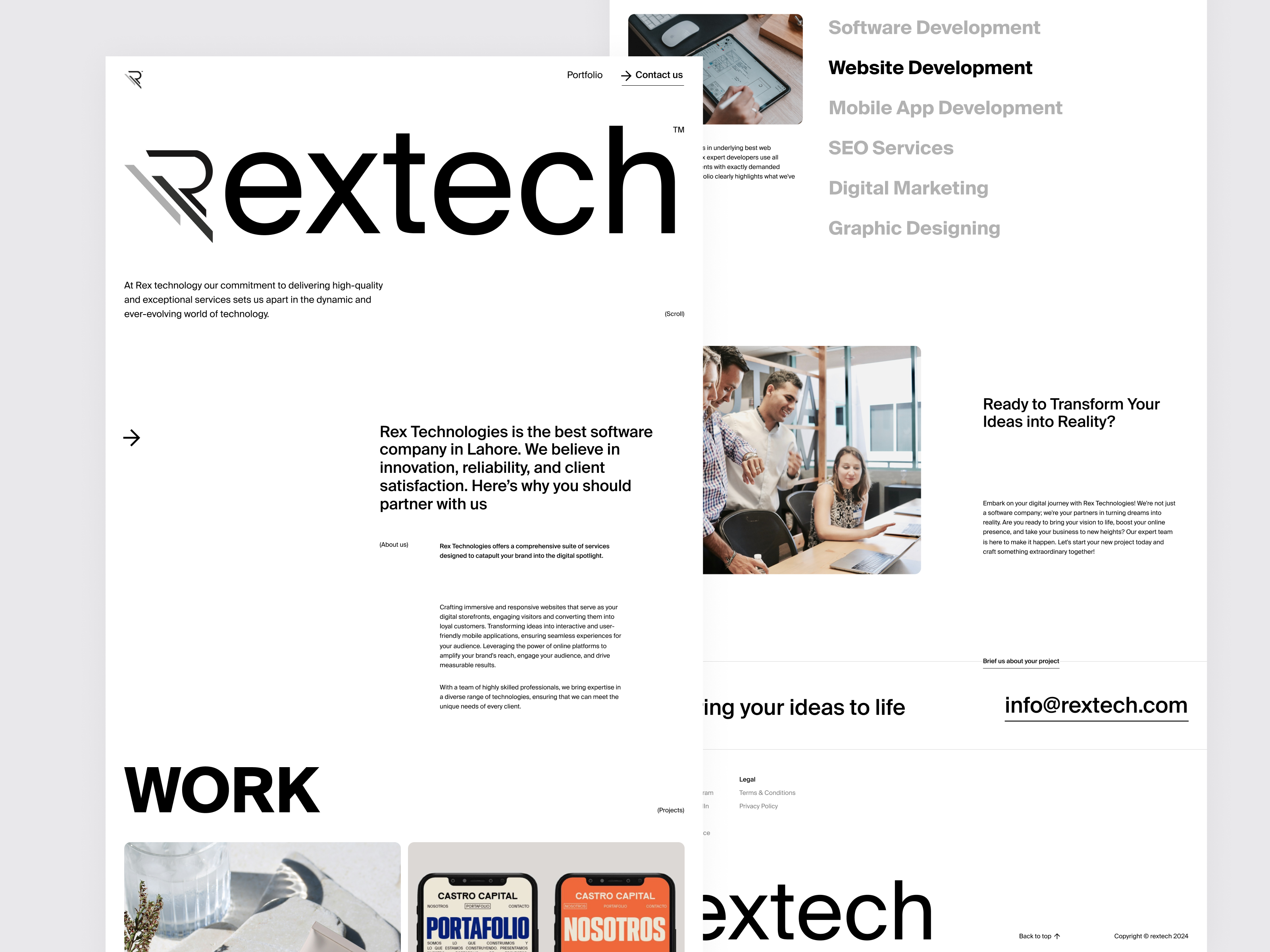Example of Landing Page Design | Figma