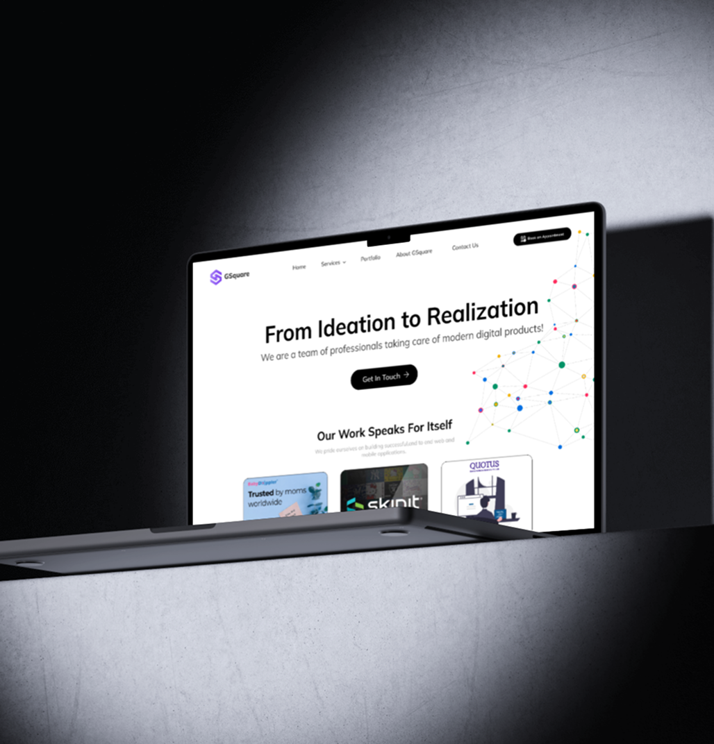 Gsquare – UI/UX Design for a Modern IT Services Agency Website adobe branding design productdesign responsivedesign saasproduct ui ux webdesign