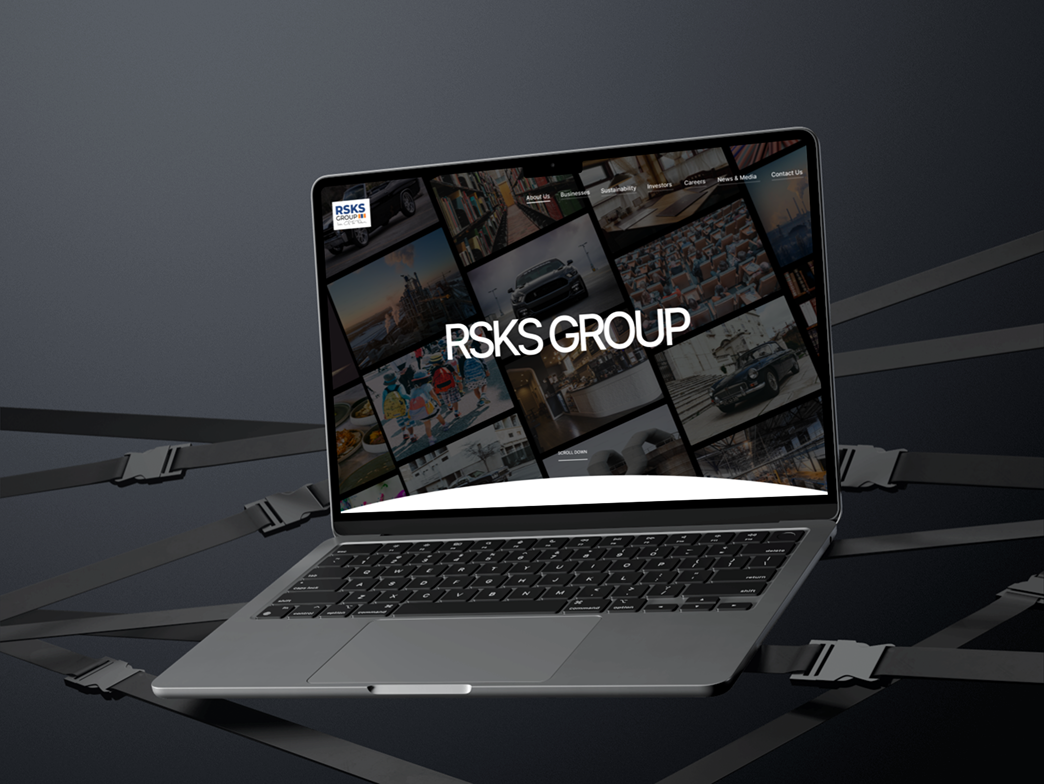 RSKS Group - Website UI/UX Design adobe adobe illustrator adobe photoshop figma graphic design landing page product design ui ux webdesign