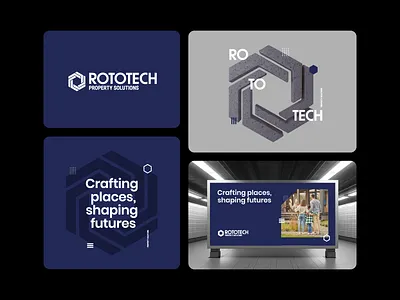 Rototech® keyvisual brand branding construction design logo logotype symbol trademark