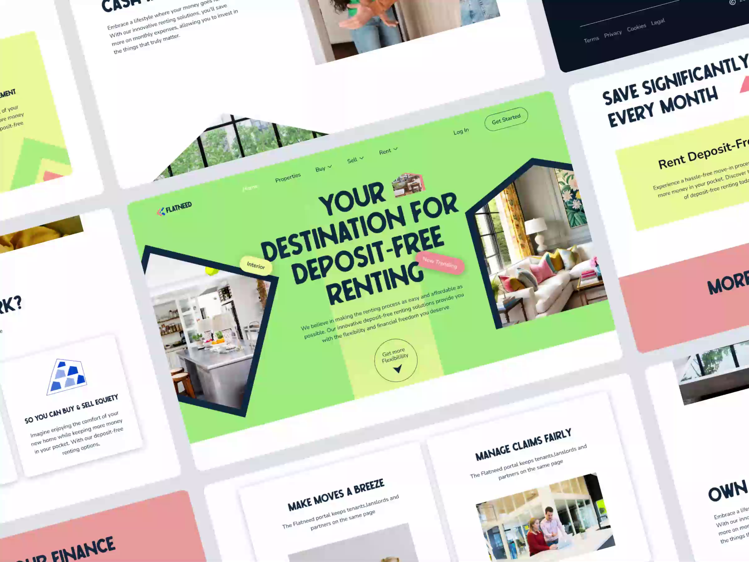 Example of Website / Landing Page Design