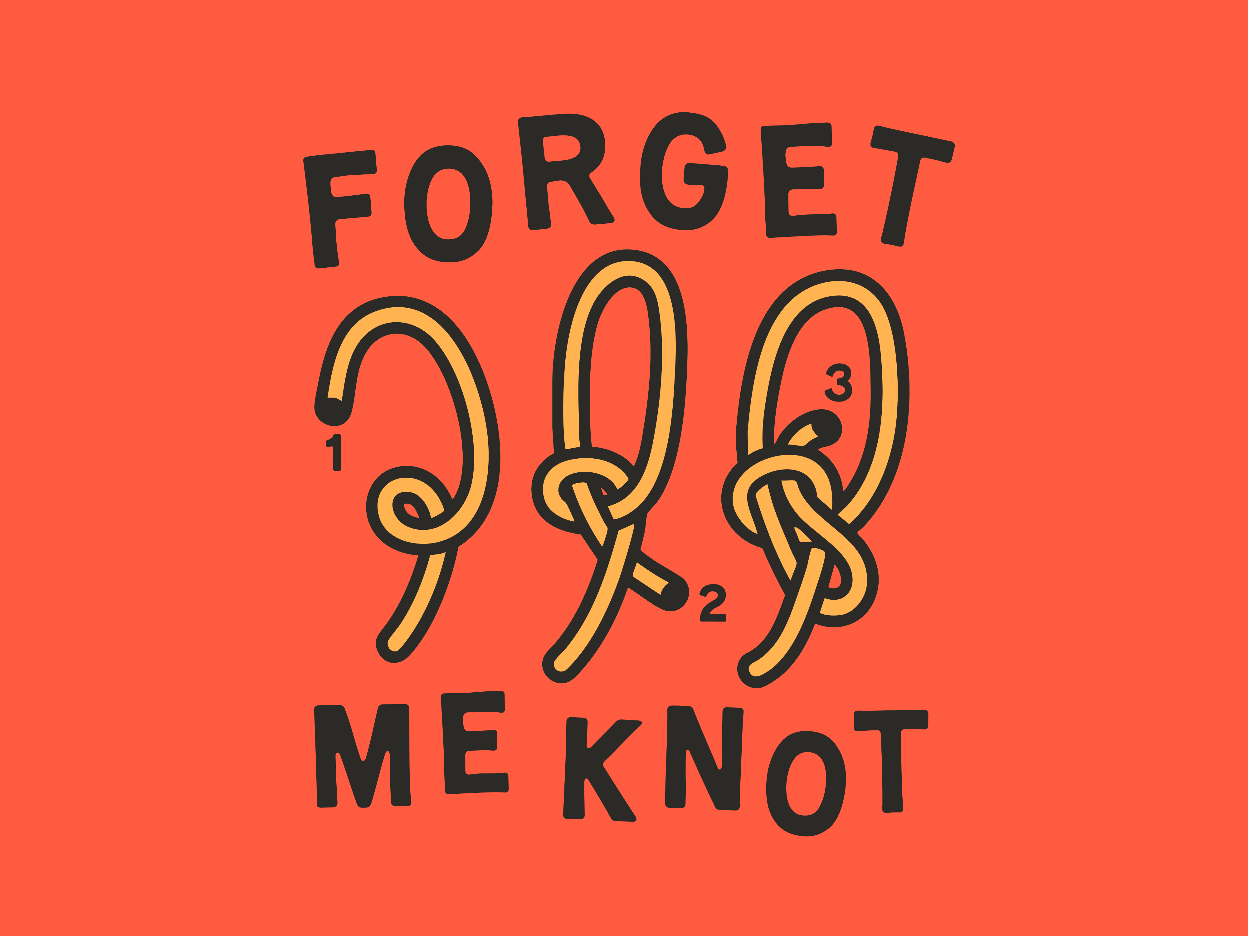 Example of Forget Me Knot