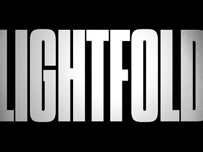 Lightfold Production Logo Design animation branding graphic design headword lightfold logo motion graphics production