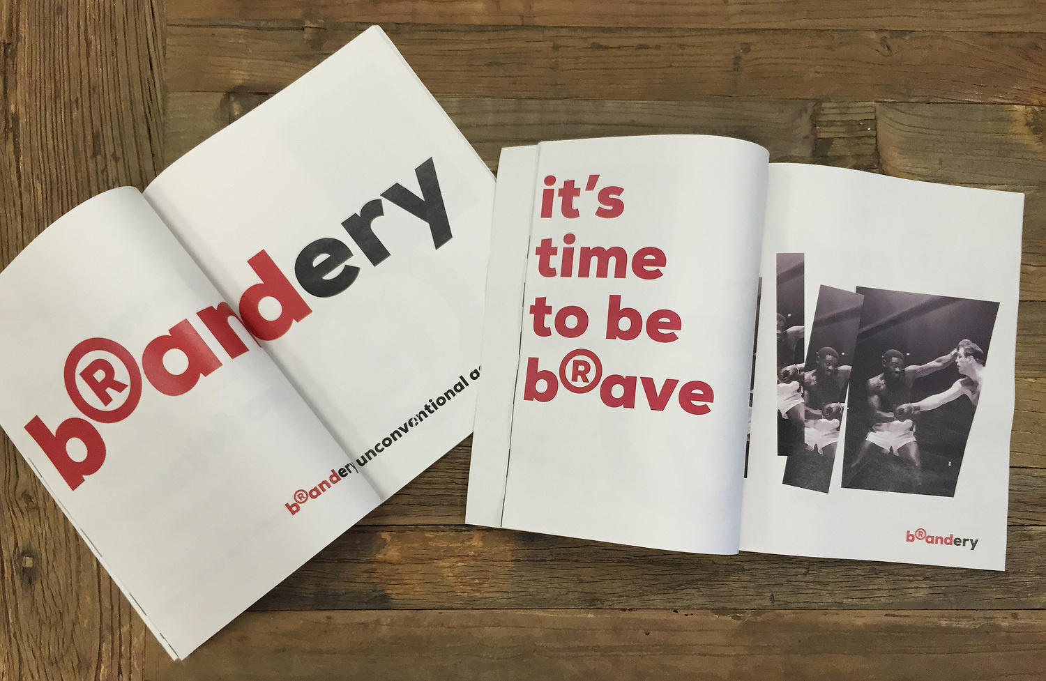 Branding The Brandery branding cincinnati logo publication startup typography