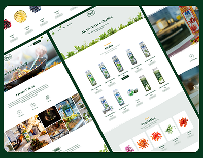 Freeze Dried Herbs and Fruits Website Design in eCommerce chef clean cooking design drink ecommerce food fruits herbs landing page organic popular recent restuarant shopify web design woocommerce wordpress