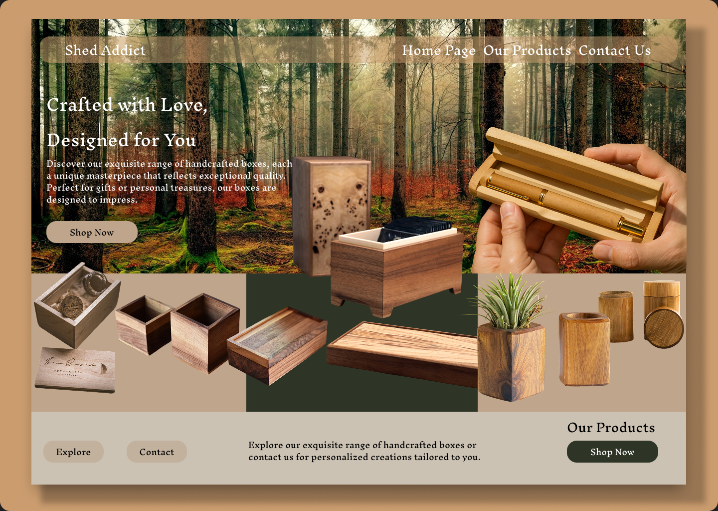 Example of Starter Landing Page