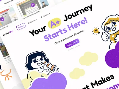 Revamping Gnius: An Exciting New Look for E-Learning aiinlearning datamonitoring edtech educationaltechnology educationalwebsite educationplatform elearning onlinelearning onlinetutoring parentalcontrol responsivewebdesign studentlearning studentsuccess studentsupport teacherresources tutoringservices webdesign