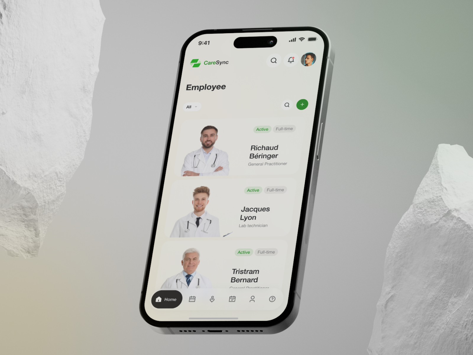 Example of Modern Mobile App UI/UX Design