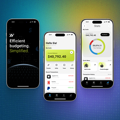 FinPlanning App 💰 app app design design finance financial app fintech interface investing app investment ios management mobile mobile app online banking product design ui ui visual design ux uxui web development