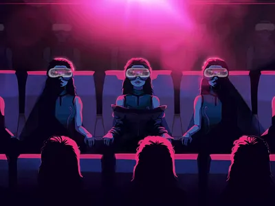 Neon World: the second step to a cyberpunk intro 2d acid art animation anime animeart cinema creative creativity creator cyberpunk frame by frame animation girls illustration intro motion motion graphics neon visual effects