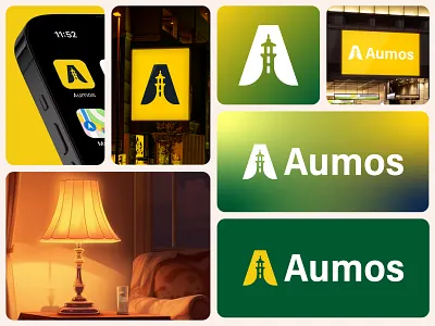 Aumos Logo Design a logo design brand brand identity branding business logo creative logo custom logo design identity lighting logo logo design logo mark logodesign logos logotype lumos minimalist logo modern logo typography