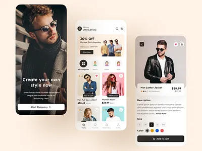 Fashion App UI Design app ui case study cloth app cloth store ecommerce store fashion fashion app fashion app ui fashion app ui design fashion store fashion ui design mobile app