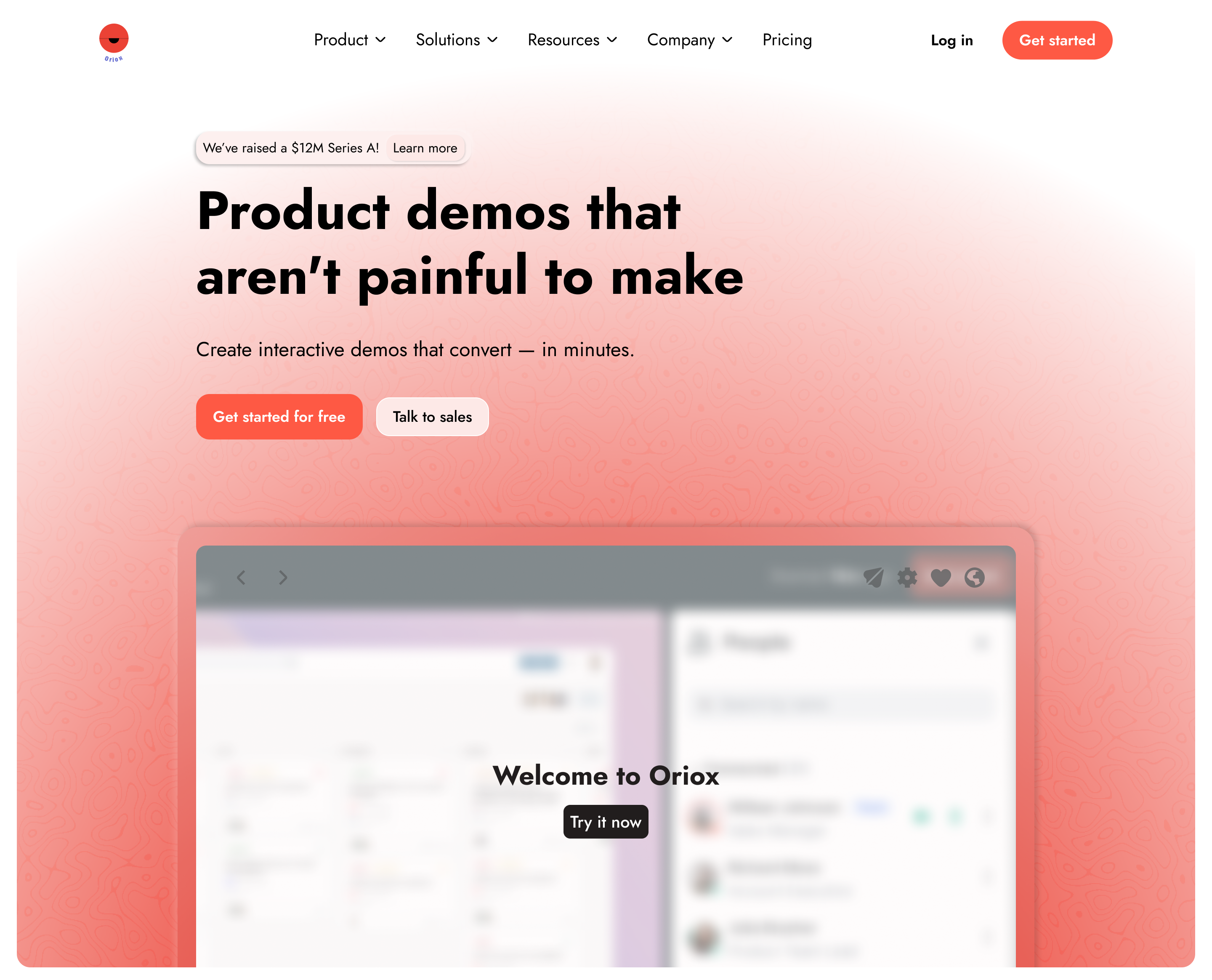 Oriox UI design graphic design ui