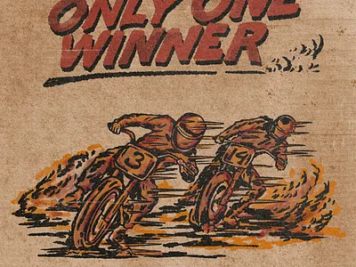 FLAT TRACK RACE badge branding flat track graphic design illustration poster race scrambler tshirt vintage race
