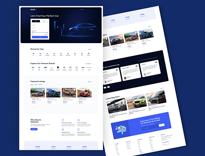 Car Landing Page car landing page