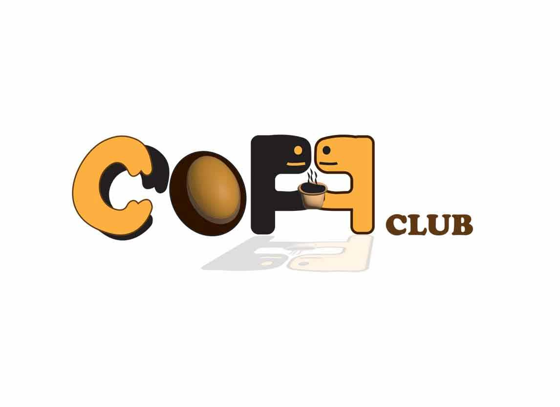 COFFEE CLUB coffee illustration logo logotype