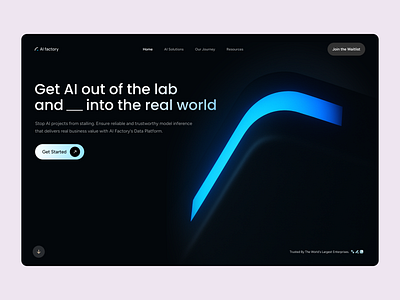 AI Factory Web Design 3d 3d device ai ai design ai factory artificial intelligence minimal minimal web design minimalist design web design website design