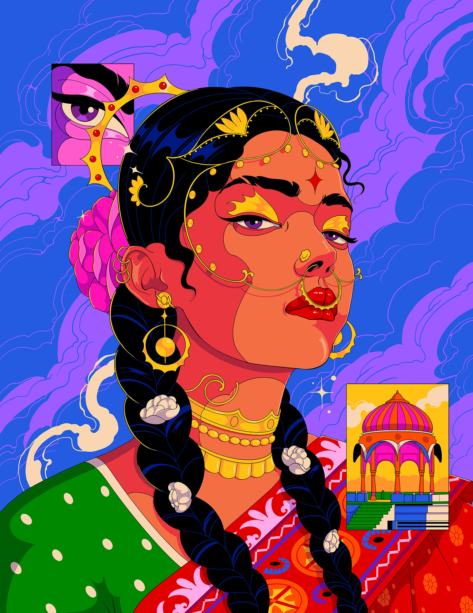 Serenity 🌟 art design illustration sajid