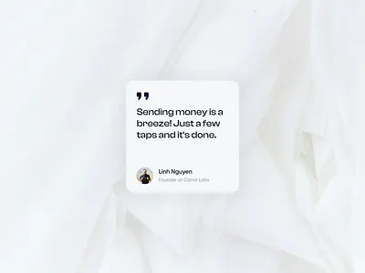 Testimonial Card card carousel design figma landing page reviews testimonial ui web website