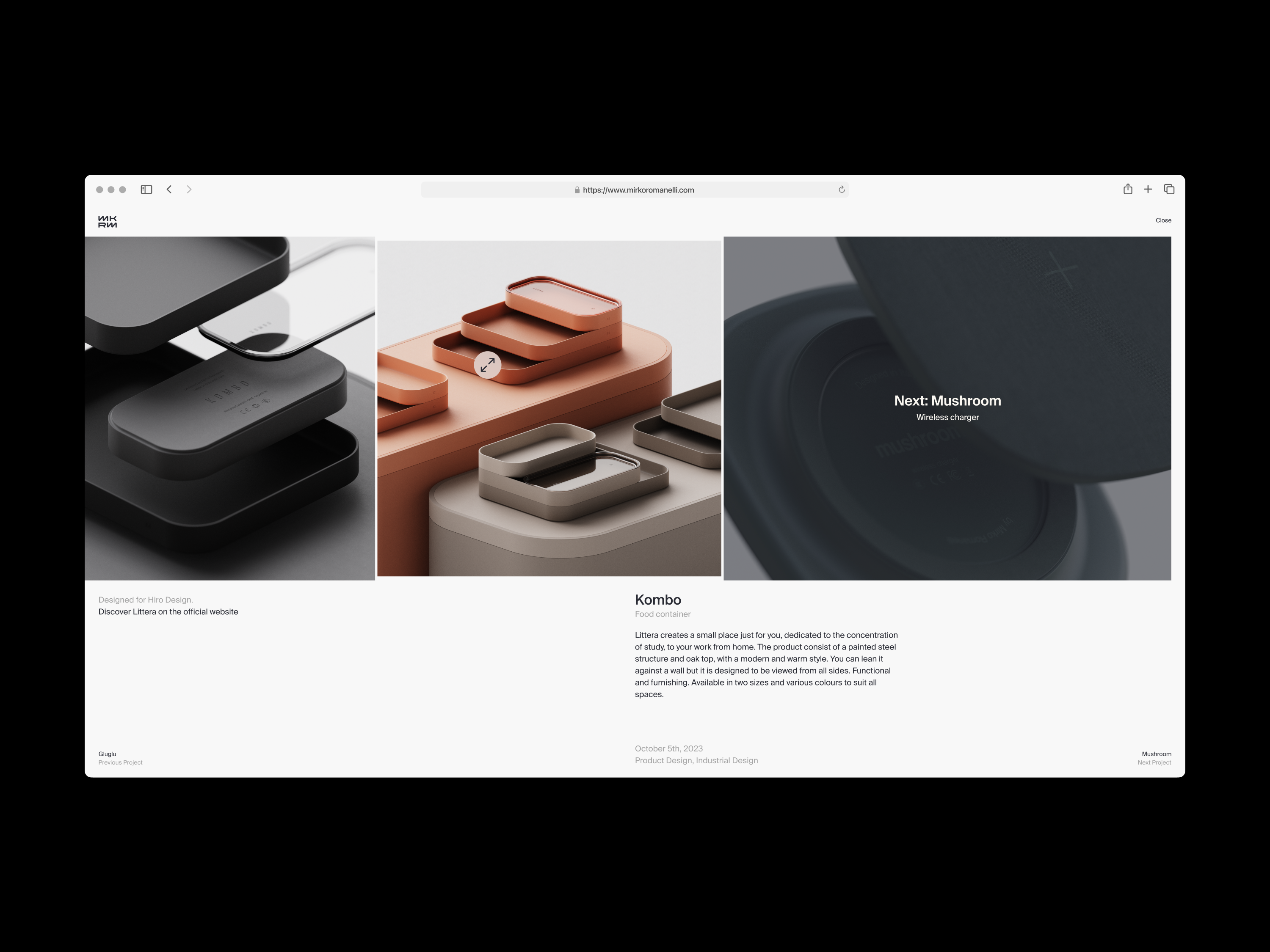 Example of Portfolio Website Design, Marketing Website, Web Design