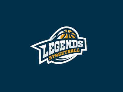 Legends Streetball basketball logo] branding legends streetball