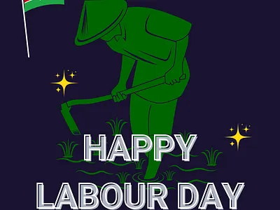 Labour Day in Kenya design graphic design labour labourday social media typography