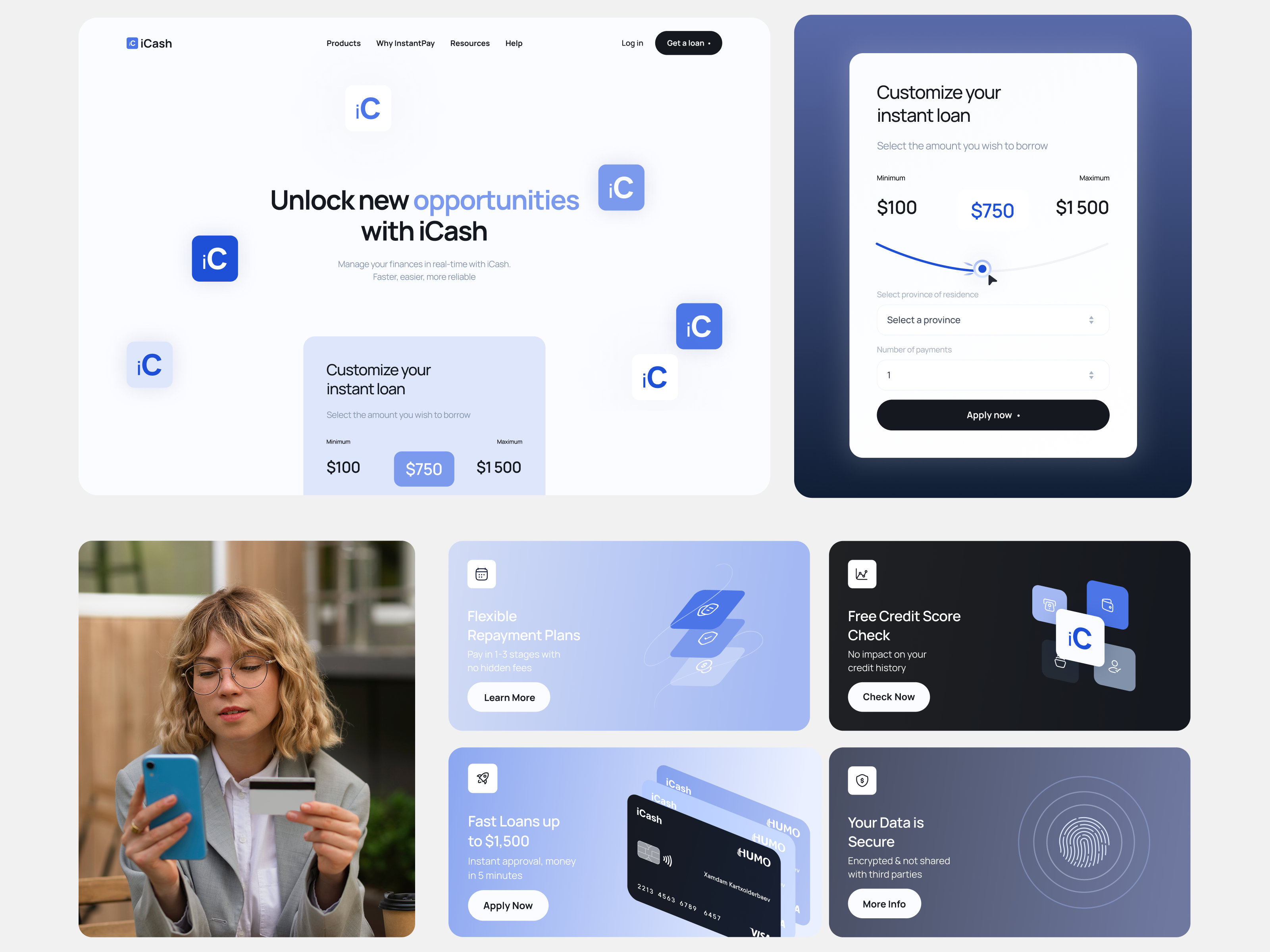 Fintech Website Design Image 0