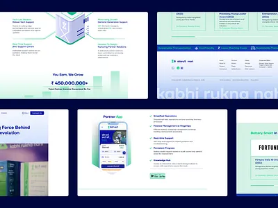 Website for Battery Smart creative graphic design illustration minimal website