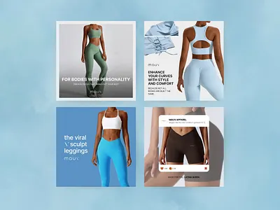 Mauv | Google Ads ads branding design fashion graphic design sport sportswear