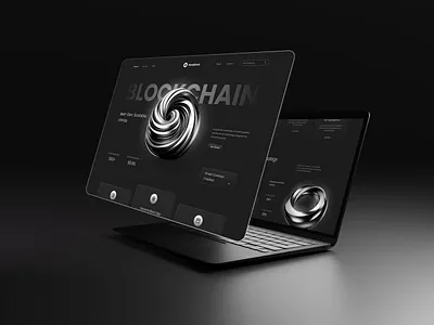 NexaBlock - Blockchain Landing Page figma landing page ui uiux user experience user interface ux web design website