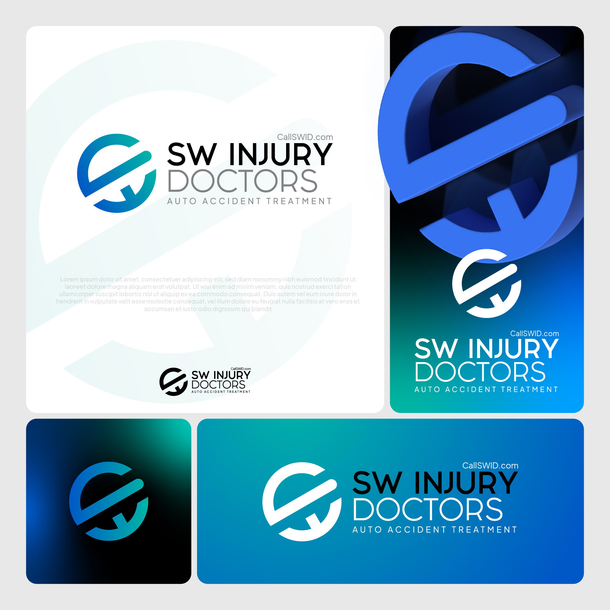 Modern SW Logo 3d adobe illustrator design doctor logo graphic design illustration illustrator logo logo design logo mark logo symbol minimalist logo modern modern logo