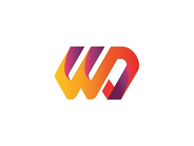 W D Letter design 2d abstract best design best one branding branding identity business first letter d letter design gradient graphic design letter logo logo logo first letter modern modern letter symbol tech top w letter