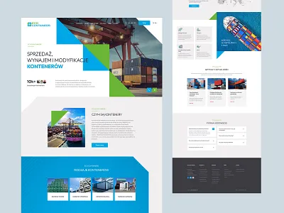 Eco containers design graphic design ui user experience user interface ux web design