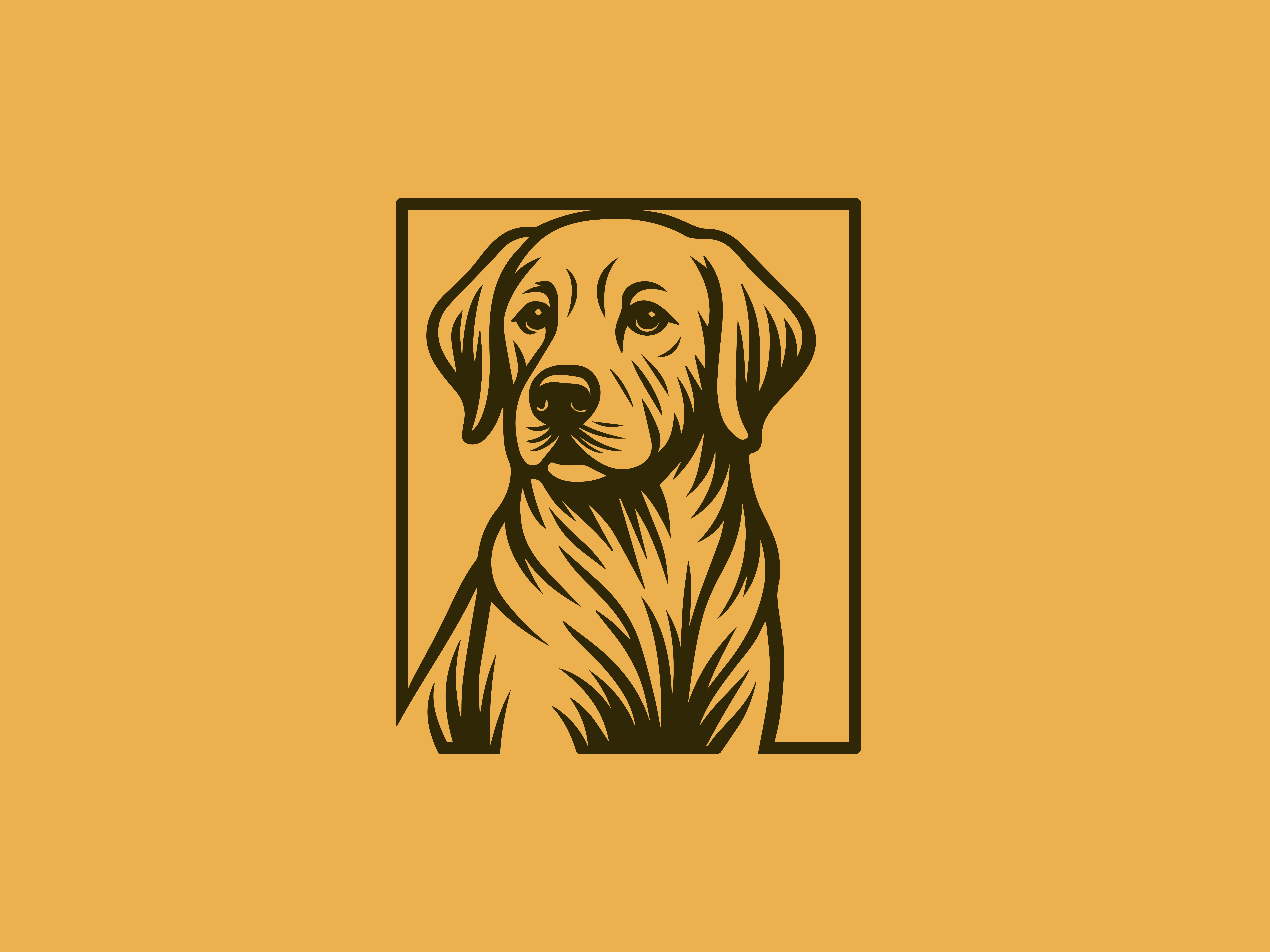 Dog Poster 3d adobe animal animation branding design dog flat frame graphic design icon identity illustration illustrator logo mascot poster vector