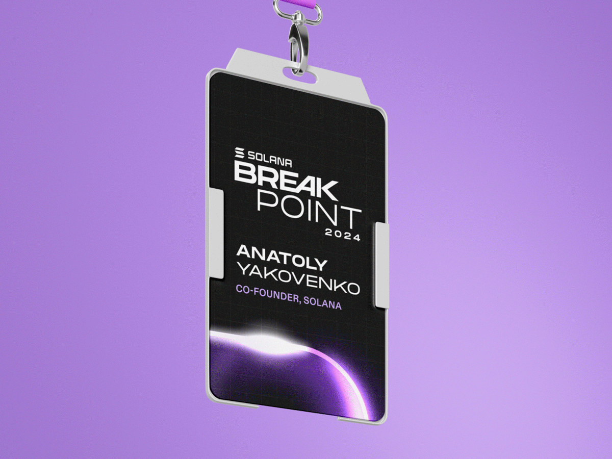 Solana Breakpoint 2024 by Daniel Ross Luft for Heyo on Dribbble